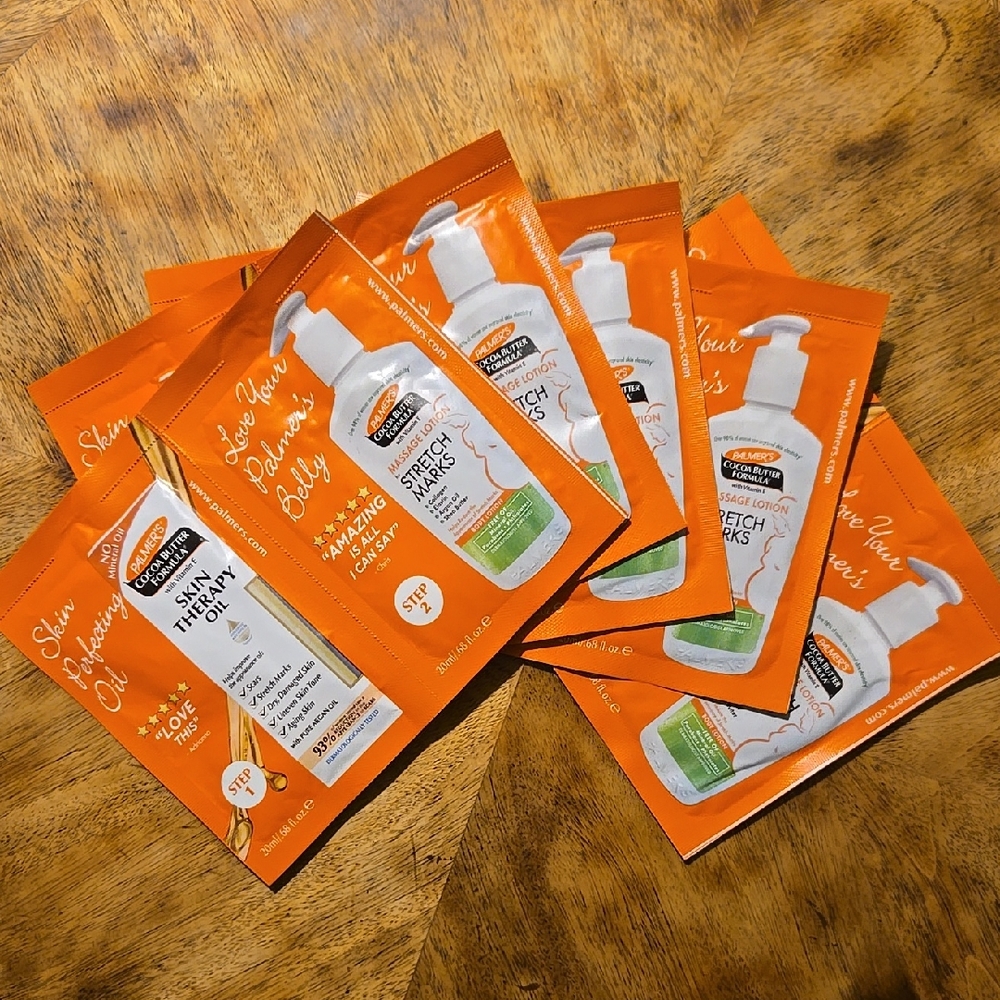 Palmers Oil & Lotion Samples Set Of 5